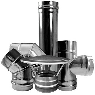 Дымоходы одностенные